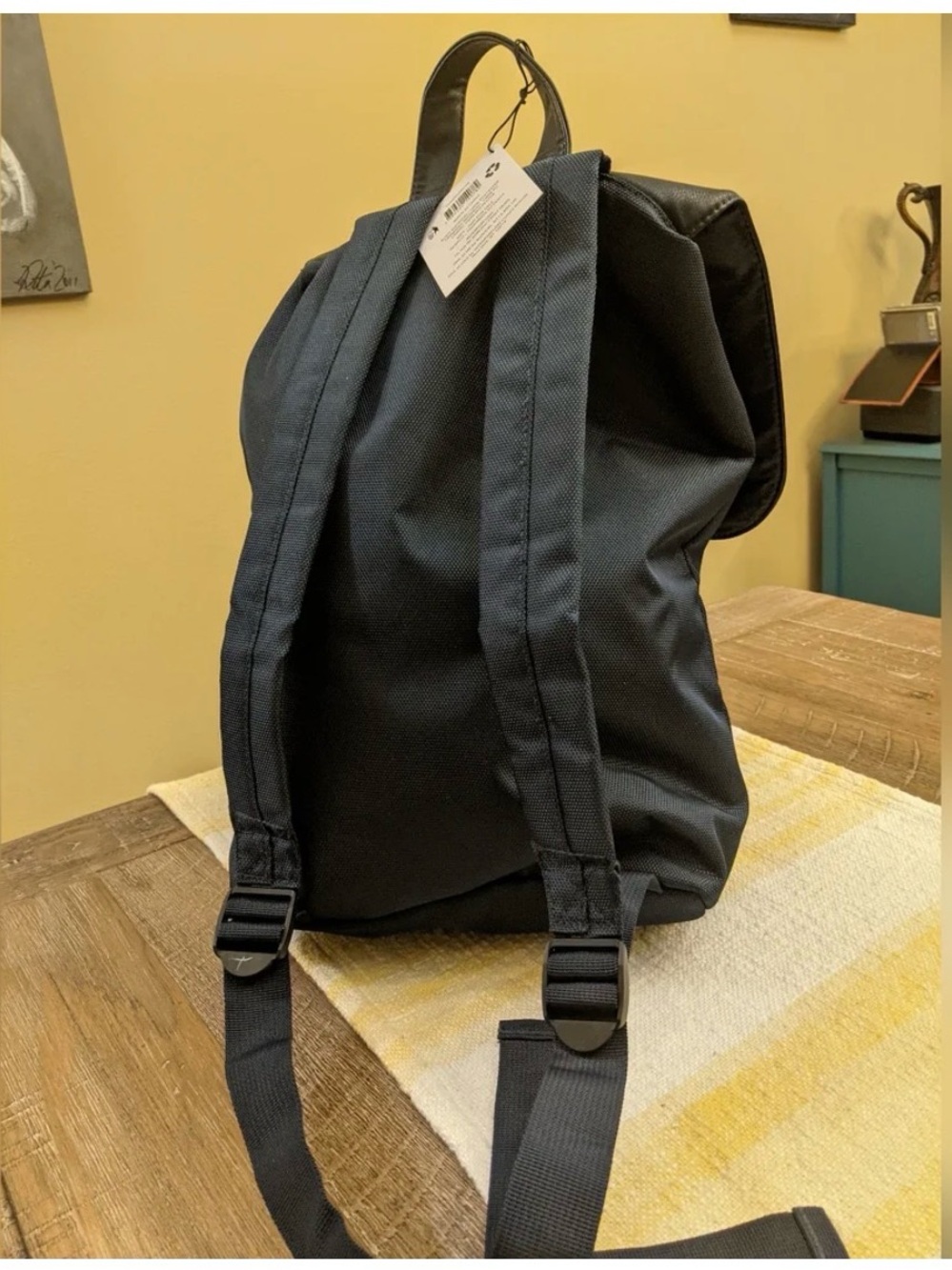 Jimmy Choo Black Drawstring Backpack - Picture 6 of 7